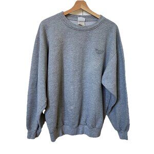 Vintage Reebok Sweatshirt Mens‎ XL Gray 90s Y2K Made in Canada Athletic